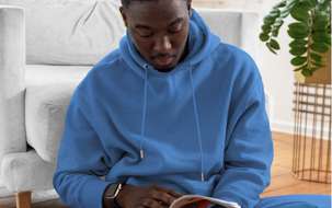 Felpa a tinta unita ORGANIC