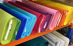 Tessuti di cotone a tinta unita ORGANIC