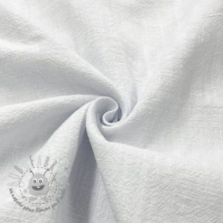 Lino prelavato STONEWASHED white