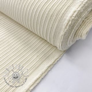 Velluto a coste STRIPE ecru