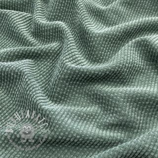 Velluto a coste BUBBLE old green