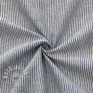 Lino con cotone Lira medium stripe jeans