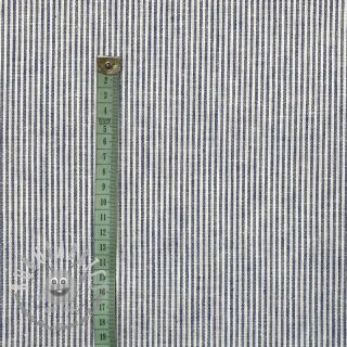 Lino con cotone Lira medium stripe jeans