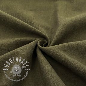 Lino prelavato STONEWASHED army