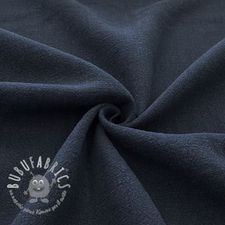 Lino prelavato STONEWASHED navy
