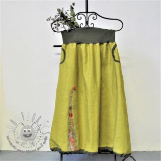Lino prelavato moss