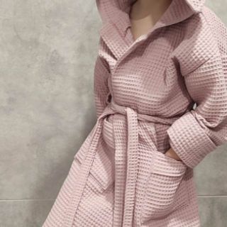 Cotone a nido d'ape old rose