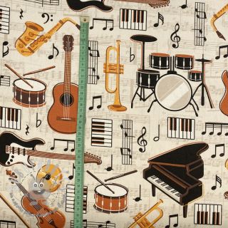 Tessuto decorativo premium Music instrument