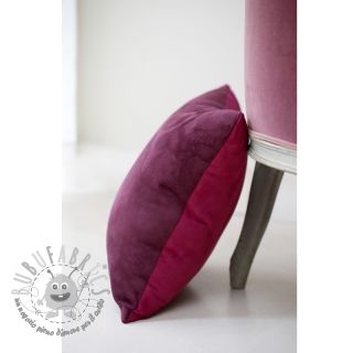 Ecopelle scamosciata ALASKA fuchsia/amethyste