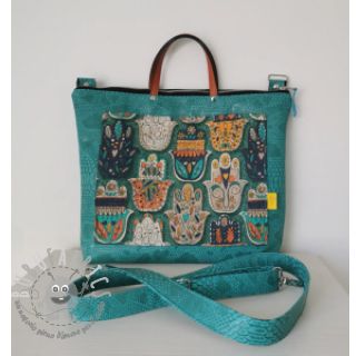 Ecopelle COBRA turquoise