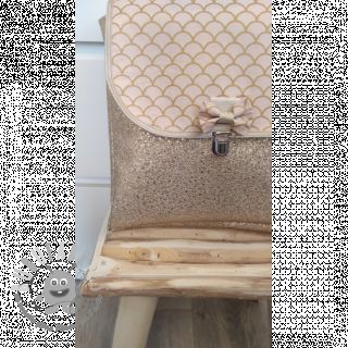 Ecopelle per abbigliamento ROCKS gold