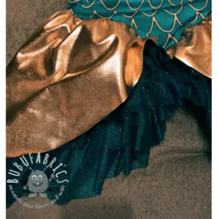 Tulle per TUTU ROYAL SPARKLE petrol gold