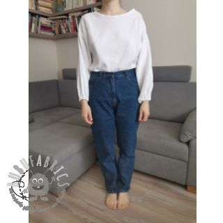 Mussola/Doppia garza white