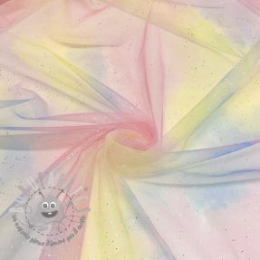 Tulle per TUTU Rainbow glitter design A