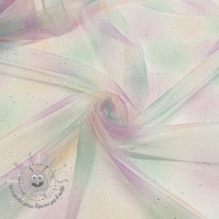 Tulle per TUTU Rainbow glitter design I
