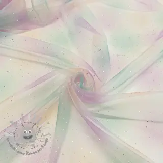 Tulle per TUTU Rainbow glitter design I