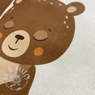Tessuto decorativo Kids room deco PANEL linenlook digital print