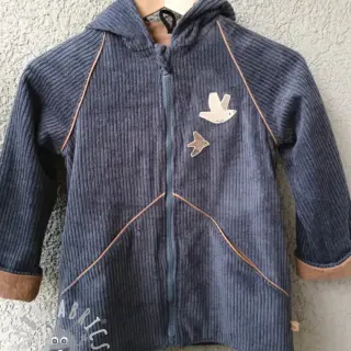 Velluto a coste dark grey
