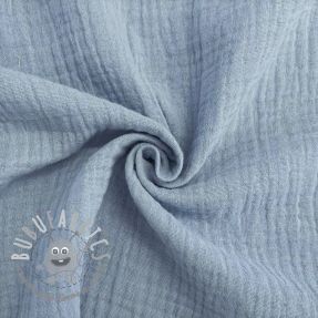 Mussola/Doppia garza blue