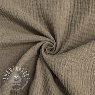 Mussola/Doppia garza sand ORGANIC