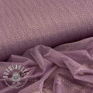 Tulle per TUTU ROYAL SPARKLE dark lilac gold