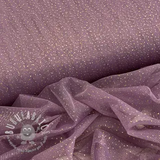 Tulle per TUTU ROYAL SPARKLE dark lilac gold