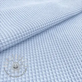 Cotone a nido d'ape light blue