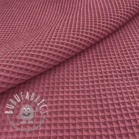Cotone a nido d'ape dark rose