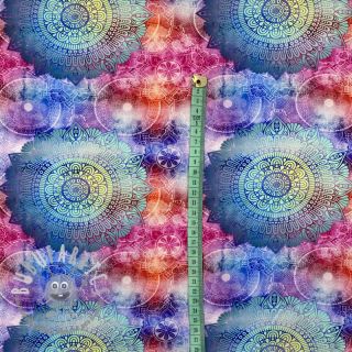 Viscosa Mandalas and more design B digital print