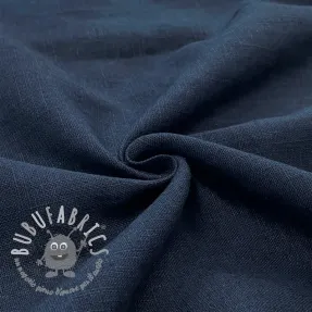 Lino prelavato indigo