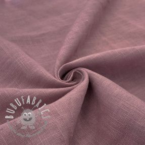 Lino prelavato mauve