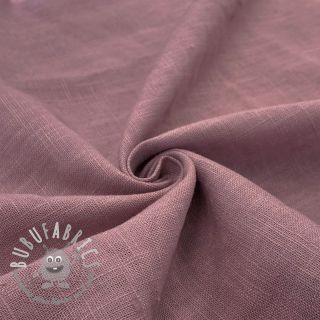 Lino prelavato mauve