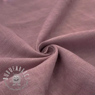 Lino prelavato mauve