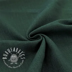 Lino prelavato shady green