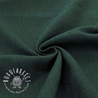Lino prelavato shady green