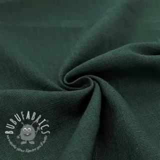 Lino prelavato shady green