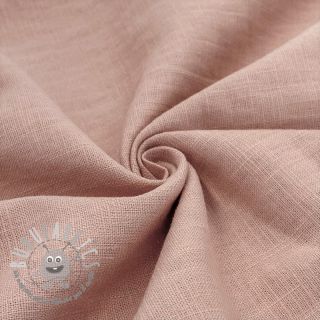 Lino prelavato light salmon