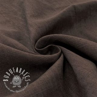 Lino prelavato dark brown