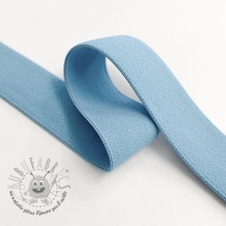 Elastico liscio 2,5 cm old blue