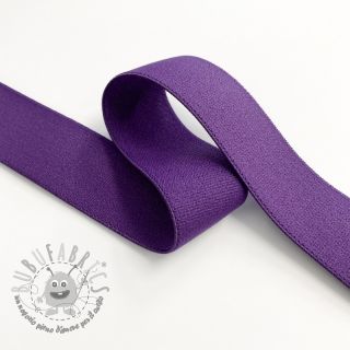 Elastico liscio 2,5 cm purple