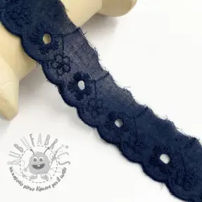 Bordura Mini flower dark blue
