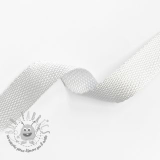 Cinghia 2,5 cm white