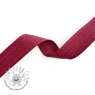 Cinghia 2,5 cm bordeaux