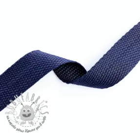 Cinghia 2,5 cm dark blue