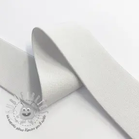 Elastico liscio 4 cm off white