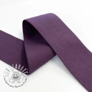Elastico liscio 4 cm violet