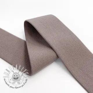 Elastico liscio 4 cm mauve