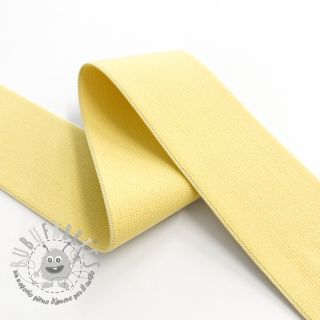 Elastico liscio 4 cm yellow