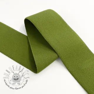 Elastico liscio 4 cm army