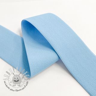 Elastico liscio 4 cm old blue